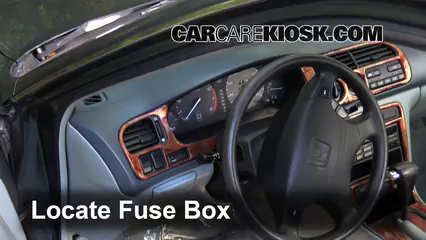 Honda 1994 accord fuse box interior opening #5